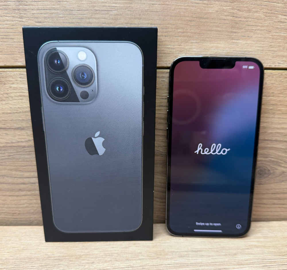 Apple iPhone 13 Pro 256GB Graphite Unlocked MLQM3LL/A iOS 18