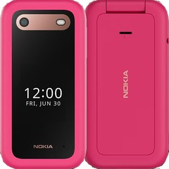 Nokia 2660 Flip 4G Pop Pink 128MB + 48MB Dual-SIM Factory Unlocked GSM NEW