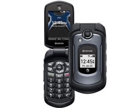 Kyocera DuraXE 4G VoLTE E4710 8 GB Black AT&T Locked Rugged Flip Phone (A Grade)