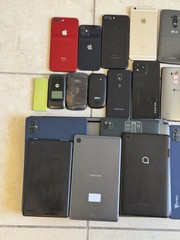Lot Of 15 Phones 1 iPod 1 Laptop 8 Tablets UNTESTED-SOLD AS IS – PARTS OR REPAIR