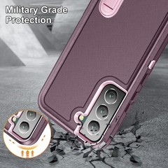 Samsung Galaxy S22 Plus Case with Kickstand 3-Layer Military Grade Protective Co