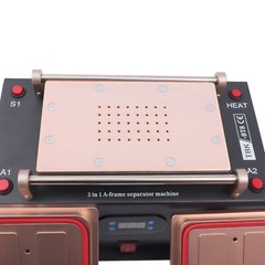 3-in-1 LCD Separator Machine – 300W 40-120°C, 7&Prime; Max, w/Vacuum Pump, US Plug，NEW