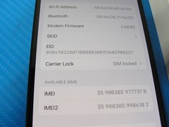 Apple iPhone 14 5G 128GB A2649 AT&T Black GSM + CDMA 100% Battery