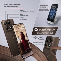 Motorola Edge 70 Pro+ 12GB RAM Factory Unlocked Dual SIM Global Version Coffee