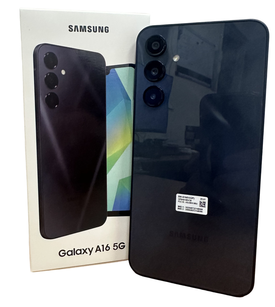 Brand New Samsung Galaxy A16 5G 128GB Factory Unlocked 6.7&Prime; -Black