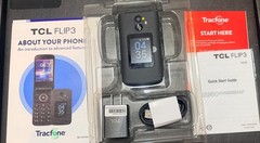 TCL Flip 3 T435D 16GB Tracfone | Dual Displays | 4G LTE Gray