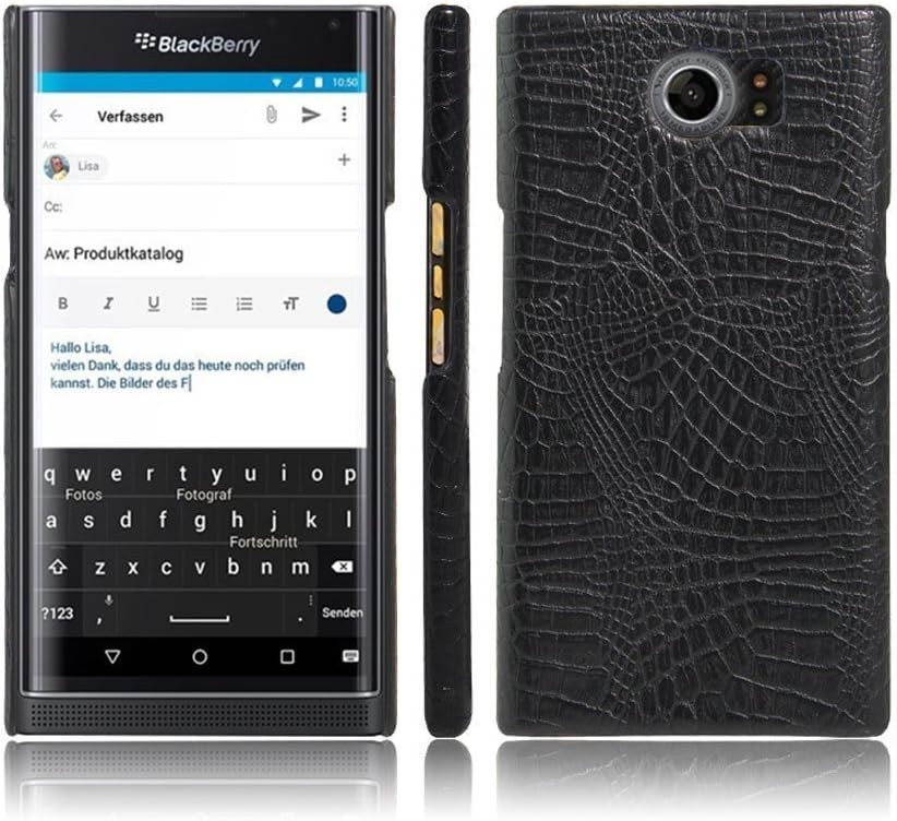BlackBerry Priv Case, Croco Premium PU Leather Protective Case, Lightweight Desi