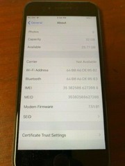 Apple iPhone 7 – 32GB – Black (Unlocked) A1660 (CDMA GSM)