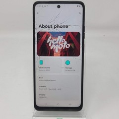Broken Motorola Moto G (2025) XT2513-1 Black 128GB 4GB /Cracked Screen