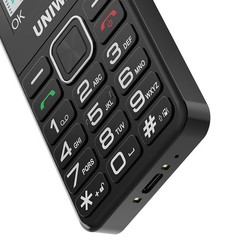 2.4 inch4G LTE Mobile Dual SIM Large Button Mobile SOS Keyboard Unlocked Edition