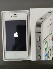Apple iPhone 4s – 16GB – Black/white (Unlocked) A1387 (CDMA + GSM) IOS6 Sealed