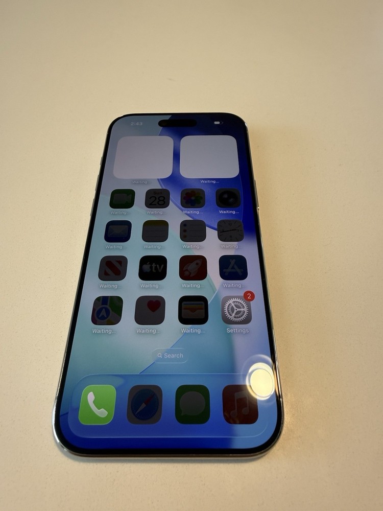 iPhone 17 Air White – 256GB – Unlocked – 100% Battery