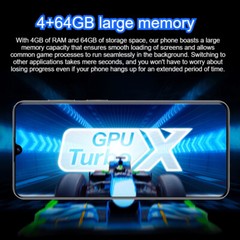 C20 Pro Smartphone Android 6.8 » Unlocked 4+64GB 5000mAh 12+24MP Dual Camera