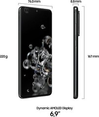 New Samsung Galaxy S20 Ultra 5G G988U 128GB Unlocked GSM+CDMA Smartphone 6.9&Prime; US