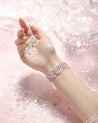 Stretchy Bling Band Compatible with Apple Watch 38mm 40mm 41mm 42mm 44mm 45mm 46