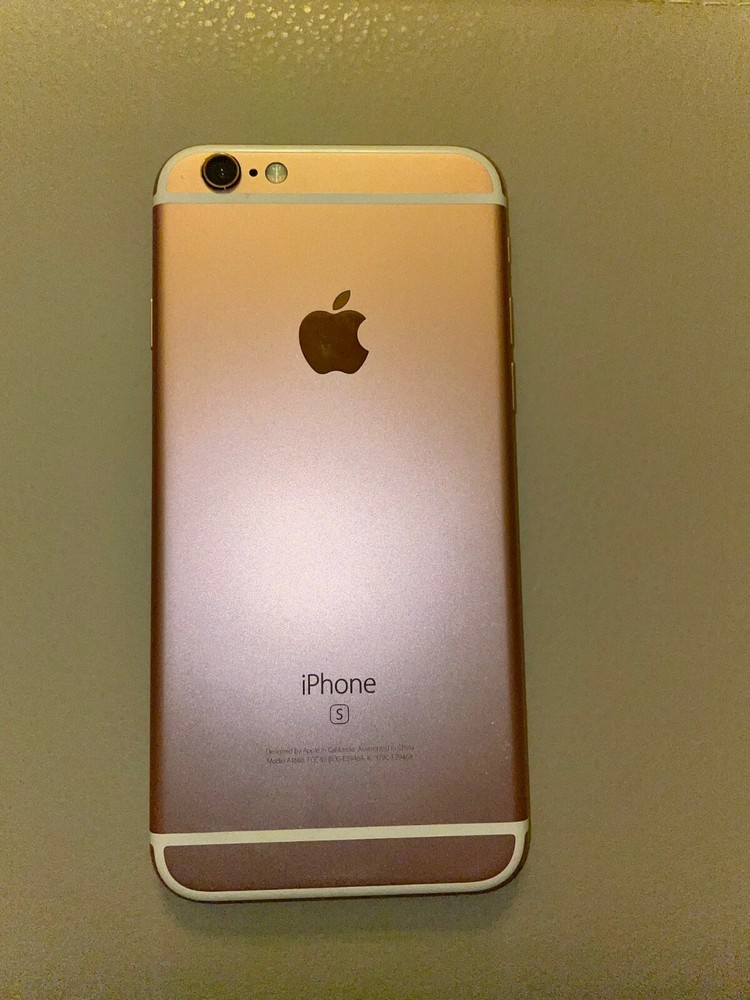 APPLE iPhone 6S Rose Gold 64GB VERIZON (See All Photo of Screen) SELLING AS IS