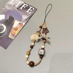 Beaded Camera Wrist Strap Cute Digital Camera Charm Lanyard Phone Charms Strap