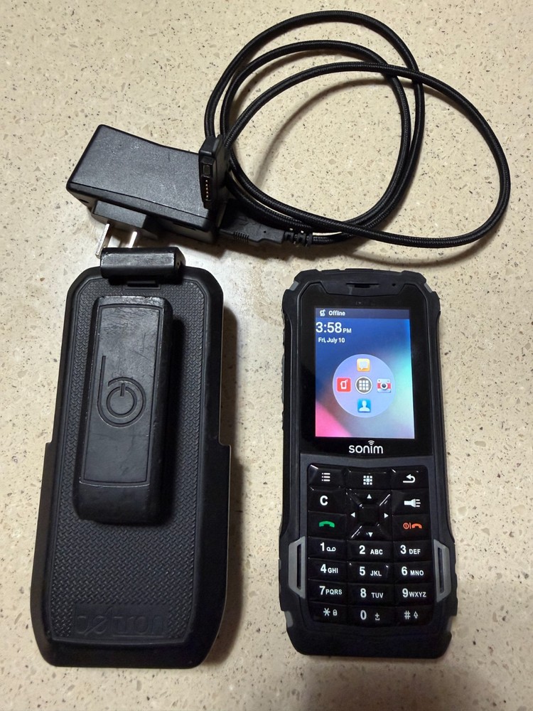 VERIZON SONIM XP5 XP5700 RUGGED SMARTHPHONE PTT WiFi 4G LTE BLACK