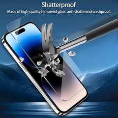 3PCS Screen Protector for iPhone 14 Pro Max 9H Hardness Anti-Scratch Case Friend