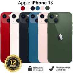 Apple iPhone 13 128GB Fully Unlocked – Very Good – 90% and Above Battery Health