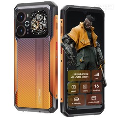 HOTWAV Cyber 18 Outdoor Smartphone 20GB+256GB 6,75 in Phone Android 16 64MP GPS
