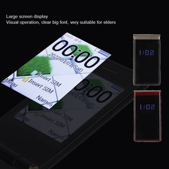 2.8 Inch Large Screen Senior Flip Cell Phone Ultra Long Standby 5900mAh Fli OXCZ