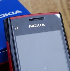Cheap X2 Nokia X2-00 FM JAVA Cellphone 2.2 in Bluetooth Original 5MP Unlocked