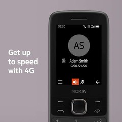 Unlocked Nokia 225 4G-2020 FM Radio Dual SIM 0.3MP 2.4&Prime; Bluetooth Feature Phone