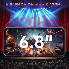 OUKITEL WP56 Unlocked 5G Rugged Smartphone 16000mAh Android 15 NFC Tmobile