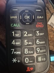 Consumer Cellular Iris Easy Flip Locked