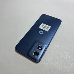 Moto G Play 2024 XT2413V Smartphone Blue Locked & Cracked Screen