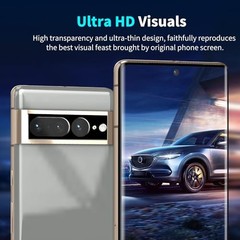 2+2 Pack Privacy Screen Protector & Camera Lens Protector for Google Pixel 7 Pro