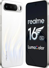 realme 16 5G (White, 256 GB 12GB RAM) Dimensity 6400 Turbo 6.57&Prime; Gobal Version.