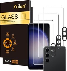 3-Pack Ultra Clear Screen Protectors & Camera Lens for Galaxy S23 FE 6.4 Inch