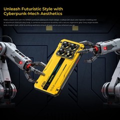 7.2&Prime; 5G OUKITEL WP60 Rugged Phone Android 15 Waterproof NFC Mobile 512G Dual SIM