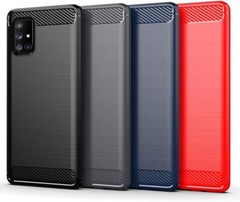 For Galaxy A71 5G Case shock absorbing flexible rubber TPU protective cover