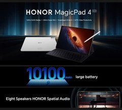 Honor MagicPad 4 Wi-Fi 12.3&Prime; 16/512GB GLOBAL VERSION SD8Gen5 10100mAh By FedEx