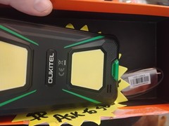 Oukitel unlocked camping phone with camping lights