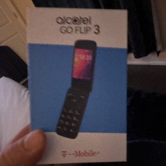 Alcatel GO FLIP 3 4052W T-Mobile Black 2.8&Prime; 4G Flip Phone Bluetooth 2MP