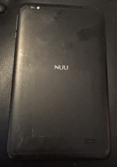 NUU Tqb 8 T080L (Unknown) Black 32GB Fast Ship Good Used Crack