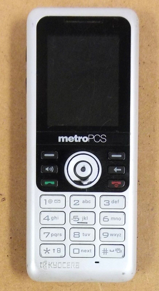Kyocera Melo S1300 / Jax – White and Black ( MetroPCS ) Very Rare CDMA Phone