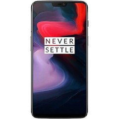 OnePlus 6 4G Mirror Black 128GB + 8GB Dual-SIM Factory Unlocked GSM NEW