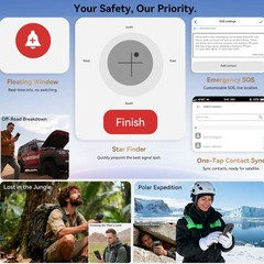 Blackview XPLORE 2 Satellite 5G Rugged Phone Android 15 Mobile Outdoor 20000mAh