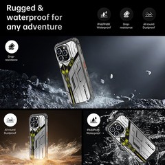 2026 Rugged Smartphone R16 Pro MAX 5G Unlocked 12G+256GB Dual SIM Cell Phone NFC