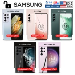 New & Sealed Samsung Galaxy S22 Ultra/S24 Ultra/S23 Ultra/S23+ Factory Unlocked