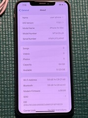 Apple iPhone XS Max – 64GB – Gold (Unlocked) A1921 (CDMA + GSM)