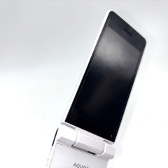 New SHARP AQUOS Keitai 3 806SH Flip Phone SIM Free Unlocked White JP