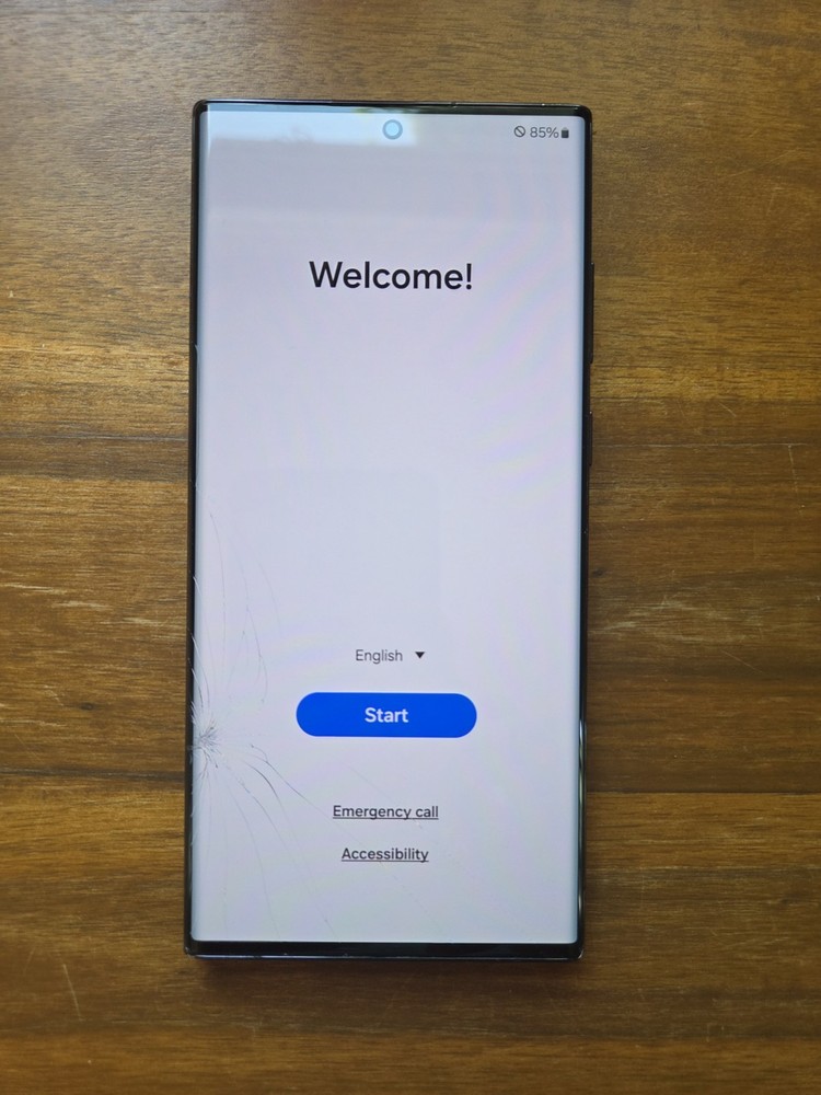 Samsung Galaxy S22 Ultra 256GB, Unlocked, Titanium Black