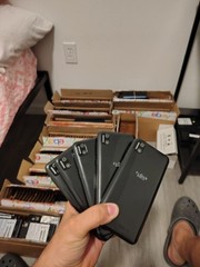 Cloud Mobile Stratus C7 16GB Unlocked Android Bar Smartphone Black Lot of 5