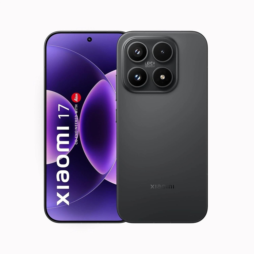 Xiaomi 17 512GB 12GB RAM Snapdragon 8 Elite Gen 5 50MP Leica 6.3&Prime; AMOLED Black